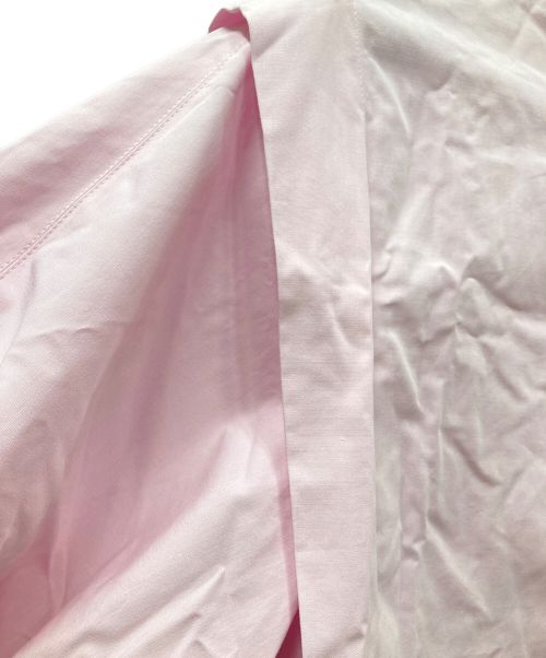 UNITED ARROWS TOKYO（ユナイテッドアローズトウキョウ）UNITED ARROWS TOKYO (ユナイテッドアローズトウキョウ) タック パフスリーブ ブラウス ピンク サイズ:FREEの古着・服飾アイテム