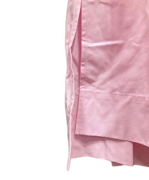 UNITED ARROWS TOKYO（ユナイテッドアローズトウキョウ）UNITED ARROWS TOKYO (ユナイテッドアローズトウキョウ) タック パフスリーブ ブラウス ピンク サイズ:FREEの古着・服飾アイテム