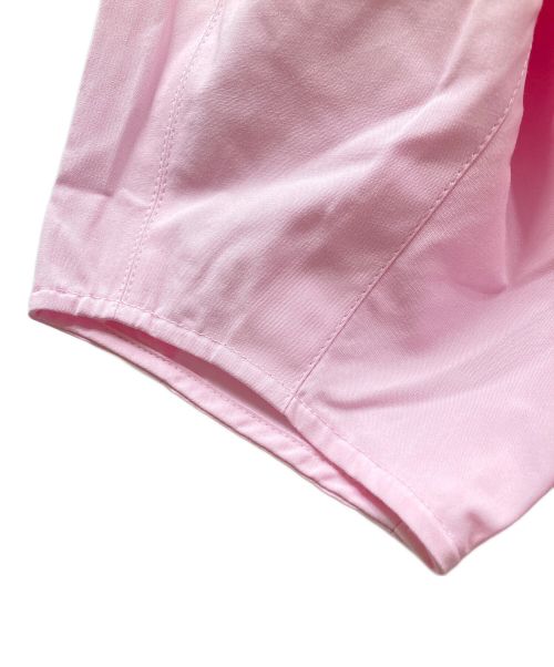 UNITED ARROWS TOKYO（ユナイテッドアローズトウキョウ）UNITED ARROWS TOKYO (ユナイテッドアローズトウキョウ) タック パフスリーブ ブラウス ピンク サイズ:FREEの古着・服飾アイテム