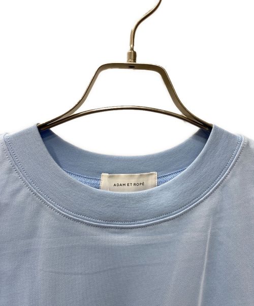 Adam et Rope（アダム エ ロペ）Adam et Rope (アダムエロペ) 洗える・サステナブル・追加ギャザーチュールトップス ブルー サイズ:FREEの古着・服飾アイテム