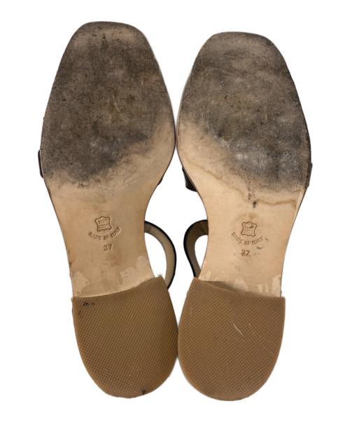 PASCUCCI（パスクッチ）PASCUCCI (パスクッチ) グルカサンダル ブラック サイズ:37の古着・服飾アイテム