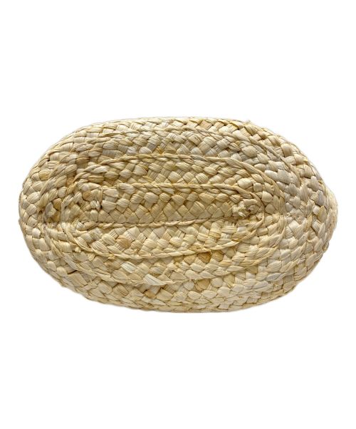 DEAN&DELUCA（ディーンアンドデルーカ）DEAN&DELUCA (ディーンアンドデルーカ) BEAMS COUTURE (ビームス クチュール) コラボカゴバッグ ベージュの古着・服飾アイテム