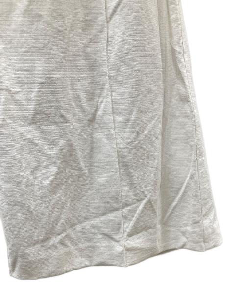 LE CIEL BLEU（ルシェルブルー）LE CIEL BLEU (ルシェルブルー) Apron Maxi Dressキャミソールワンピース ホワイト サイズ:SIZE 36の古着・服飾アイテム