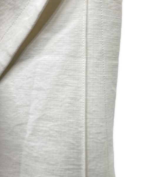 LE CIEL BLEU（ルシェルブルー）LE CIEL BLEU (ルシェルブルー) Apron Maxi Dressキャミソールワンピース ホワイト サイズ:SIZE 36の古着・服飾アイテム