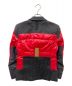 COMME des GARCONS JUNYA WATANABE MAN (コム デ ギャルソン ジュンヤ ワタナベ マン) 切替中綿テーラードジャケット レーシングジャケット グレー×レッド サイズ:XS：14000円