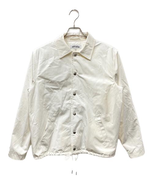 FUCKING AWESOME（ファッキンオーサム）FUCKING AWESOME (ファッキンオーサム) バックロゴコーチジャケット ホワイト サイズ:Sの古着・服飾アイテム