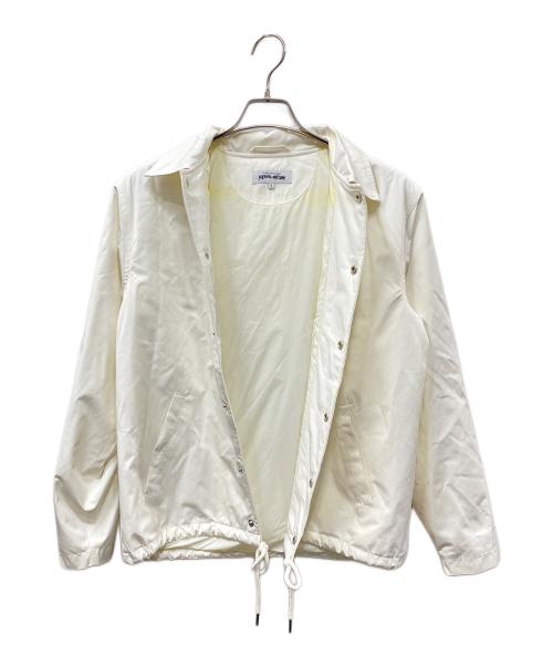 FUCKING AWESOME（ファッキンオーサム）FUCKING AWESOME (ファッキンオーサム) バックロゴコーチジャケット ホワイト サイズ:Sの古着・服飾アイテム