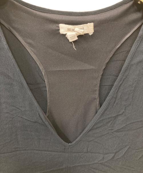 HELMUT LANG（ヘルムートラング）HELMUT LANG (ヘルムートラング) ノースリーブワンピース ブラック サイズ:Pの古着・服飾アイテム