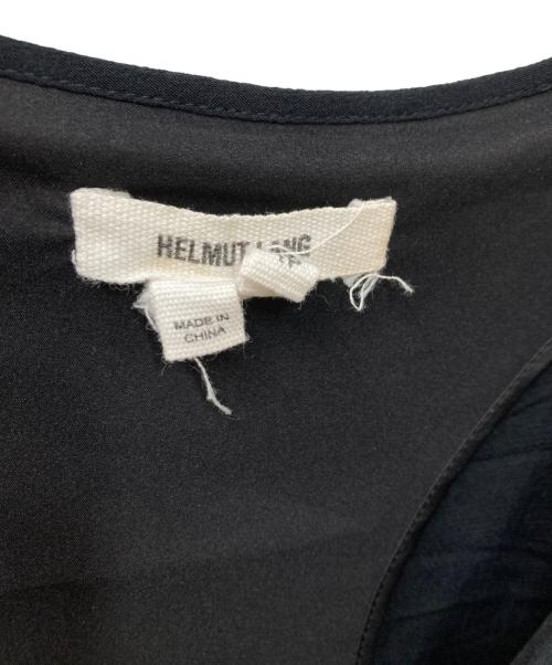 HELMUT LANG（ヘルムートラング）HELMUT LANG (ヘルムートラング) ノースリーブワンピース ブラック サイズ:Pの古着・服飾アイテム