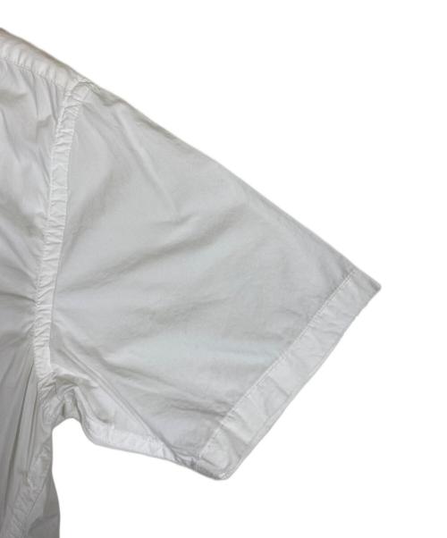 stussy（ステューシー）stussy (ステューシー) ロゴボタン シャツ ホワイト サイズ:Lの古着・服飾アイテム