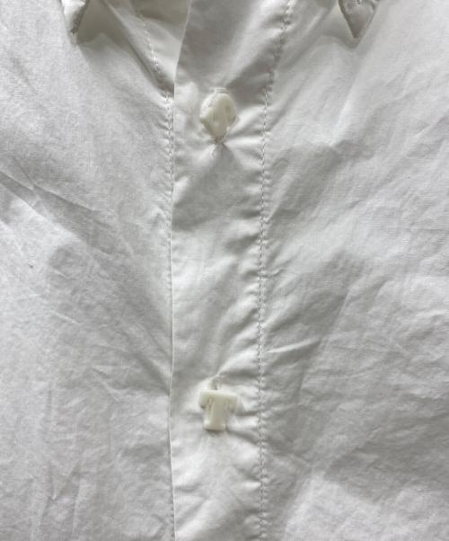 stussy（ステューシー）stussy (ステューシー) ロゴボタン シャツ ホワイト サイズ:Lの古着・服飾アイテム