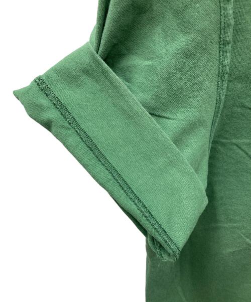 STONE ISLAND（ストーンアイランド）STONE ISLAND (ストーンアイランド) ロゴプリントポロシャツ グリーン サイズ:XLの古着・服飾アイテム