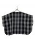 TAKAHIROMIYASHITA TheSoloIst. (タカヒロミヤシタ ザソロイスト) poncho shirt ブラック×グレー サイズ:46：5000円