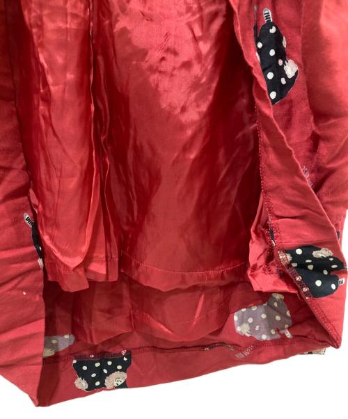 PINK HOUSE（ピンクハウス）PINK HOUSE (ピンクハウス) ブラウスワンピース レッド サイズ:Freeの古着・服飾アイテム