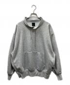 DAIWA PIER39ダイワ ピア39）の古着「ジョグクルーテックスウェットプルオーバー“WsTECHSWEATJOGCREW”」｜グレー