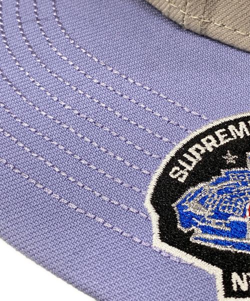 SUPREME（シュプリーム）Supreme (シュプリーム) 23AW Championships Box Logo キャップ ベージュ×ブルー サイズ:7 3/4の古着・服飾アイテム