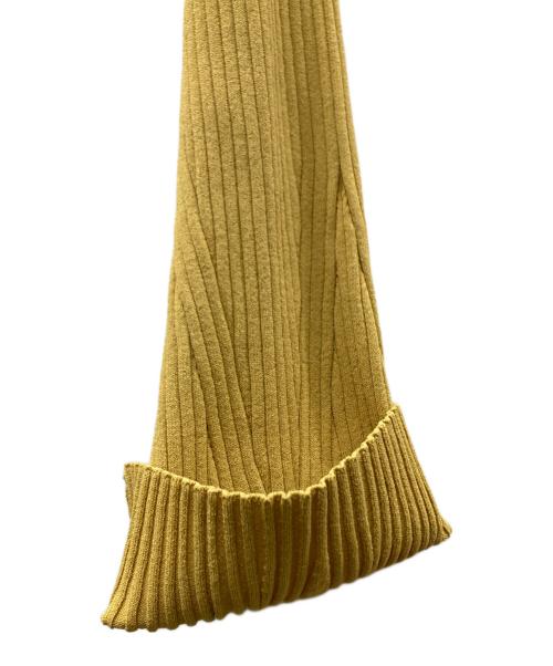 PRANK PROJECT（プランクプロジェクト）PRANK PROJECT (プランクプロジェクト) ショルダースリットニットシャツ Shoulder Slit Knit Shirt イエロー サイズ:Freeの古着・服飾アイテム