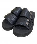 TOGA×suicokeトーガ×スイコック）の古着「MURA コラボサンダル」｜ブラック