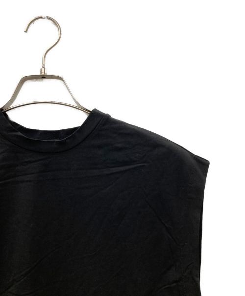 MIESROHE（ミースロエ）MIESROHE (ミースロエ) アシンメトリーサマーカットドレス ブラック サイズ:SIZE Fの古着・服飾アイテム