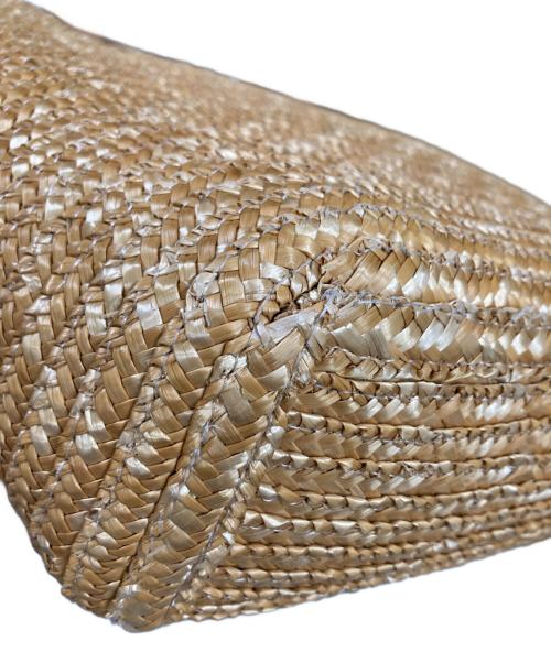 BURBERRY BLUE LABEL（バーバリーロンドンブルーレーベル）BURBERRY BLUE LABEL (バーバリーロンドンブルーレーベル) カゴバッグ ベージュの古着・服飾アイテム