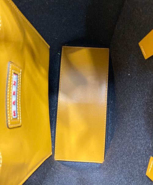 MARNI（マルニ）MARNI (マルニ) MUSEO TOTE BAG アイボリー×グレーの古着・服飾アイテム