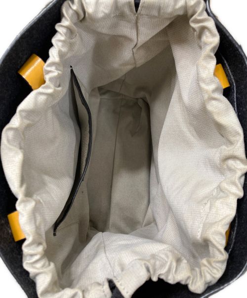 MARNI（マルニ）MARNI (マルニ) MUSEO TOTE BAG アイボリー×グレーの古着・服飾アイテム