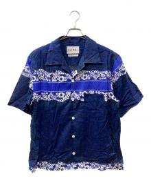 NOMA t.d.（ノーマティーディー）の古着「Summer Shirt」｜ネイビー×ホワイト