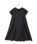 mizuiro-indミズイロインド）の古着「カットソーワンピース」｜ブラック