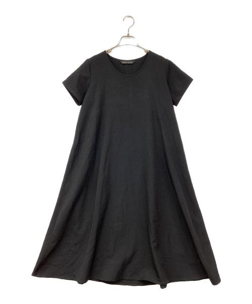 mizuiro-ind（ミズイロインド）mizuiro-ind (ミズイロインド) カットソーワンピース ブラック サイズ:記載なしの古着・服飾アイテム