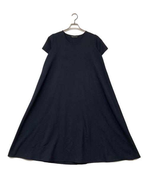 mizuiro-ind（ミズイロインド）mizuiro-ind (ミズイロインド) カットソーワンピース ネイビー サイズ:記載なしの古着・服飾アイテム