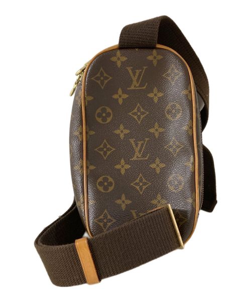 LOUIS VUITTON（ルイ ヴィトン）LOUIS VUITTON (ルイ ヴィトン) ポシェットガンジュ ミニショルダーバッグ ブラウンの古着・服飾アイテム
