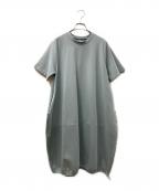 HeRIN.CYEヘリンドットサイ）の古着「カットソーワンピース」｜ブルー