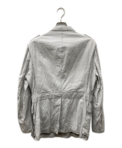 YOHJI YAMAMOTO（ヨウジヤマモト）YOHJI YAMAMOTO (ヨウジヤマモト) ミリタリージャケット ベージュ サイズ:2の古着・服飾アイテム