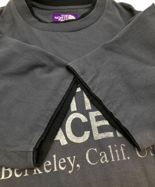 THE NORTHFACE PURPLELABEL（ザ・ノースフェイス パープルレーベル）THE NORTHFACE PURPLELABEL (ザ・ノースフェイス パープルレーベル) 7oz Field Graphic Tee 7オンス フィールド グラフィック ティー NT3412N グレー サイズ:Lの古着・服飾アイテム