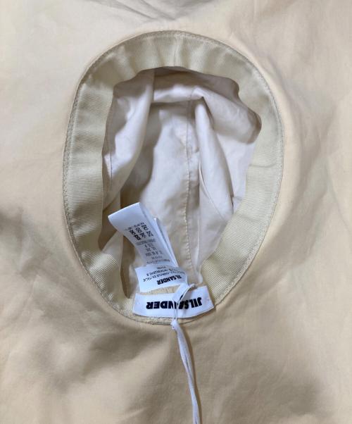 JIL SANDER（ジルサンダー）JIL SANDER (ジルサンダー) Oversized Sunhat ベージュの古着・服飾アイテム