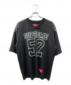 SUPREMEシュプリーム）の古着「24SS Spiderweb Football Jersey」｜ブラック