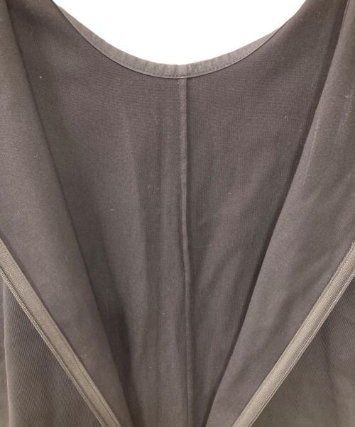 BACCA（バッカ）BACCA (バッカ) コットンピケ タンクトップドレス ノースリーブワンピース ブラック サイズ:36の古着・服飾アイテム