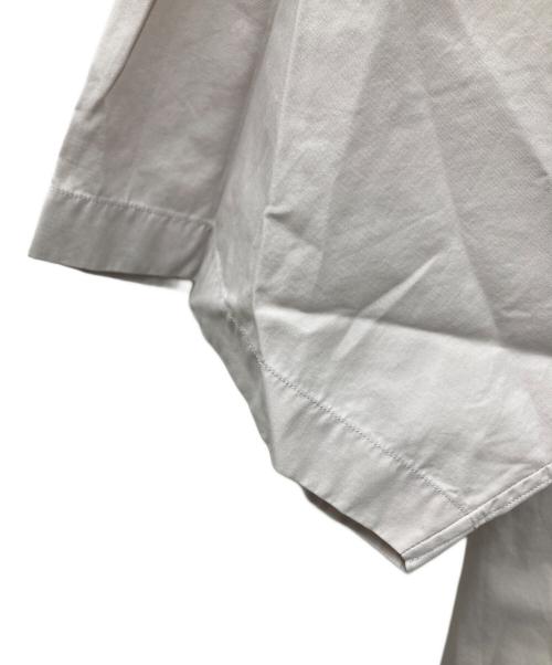 AURALEE（オーラリー）AURALEE (オーラリー) WASHED FINX TWILL HALF SLEEVED BIG SHIRTS ピンク サイズ:4の古着・服飾アイテム