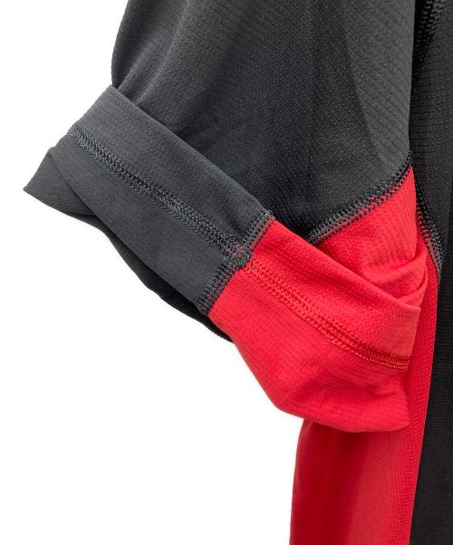 THE NORTH FACE（ザ ノース フェイス）THE NORTH FACE (ザ ノース フェイス) UNDERCOVER (アンダーカバー) トレイルランショートスリーブティー ブラック×レッド サイズ:Freeの古着・服飾アイテム