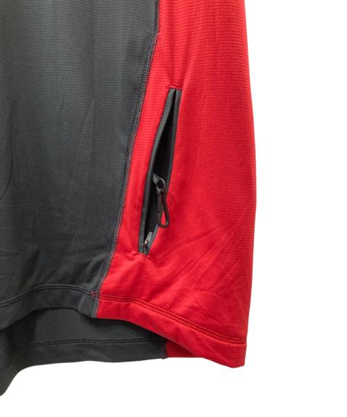 THE NORTH FACE（ザ ノース フェイス）THE NORTH FACE (ザ ノース フェイス) UNDERCOVER (アンダーカバー) トレイルランショートスリーブティー ブラック×レッド サイズ:Freeの古着・服飾アイテム