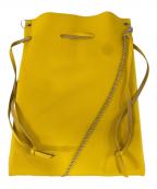 ED ROBERT JUDSONエド ロバート ジャドソン）の古着「CHAIN POUCH & FRAME PURSE」｜イエロー