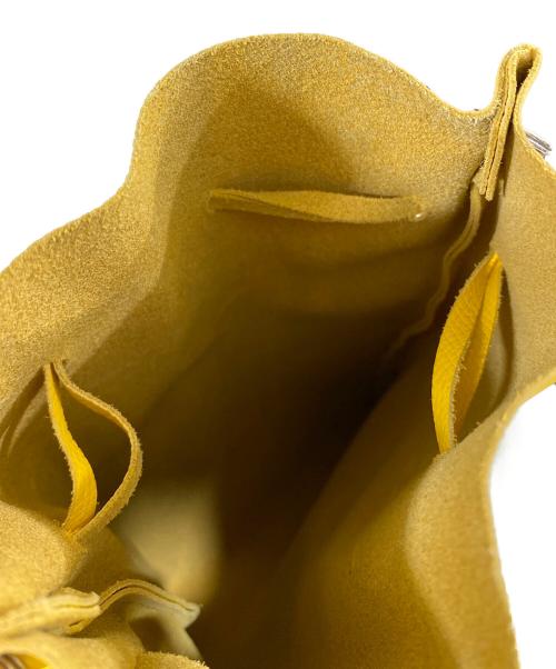 ED ROBERT JUDSON（エド ロバート ジャドソン）ED ROBERT JUDSON (エドロバートジャドソン) CHAIN POUCH & FRAME PURSE イエローの古着・服飾アイテム