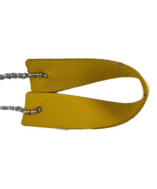 ED ROBERT JUDSON（エド ロバート ジャドソン）ED ROBERT JUDSON (エドロバートジャドソン) CHAIN POUCH & FRAME PURSE イエローの古着・服飾アイテム