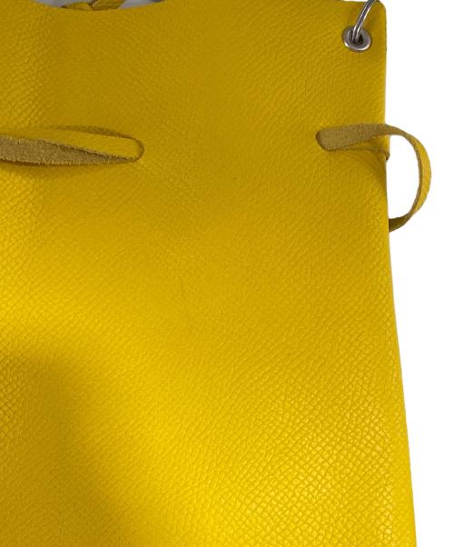 ED ROBERT JUDSON（エド ロバート ジャドソン）ED ROBERT JUDSON (エドロバートジャドソン) CHAIN POUCH & FRAME PURSE イエローの古着・服飾アイテム