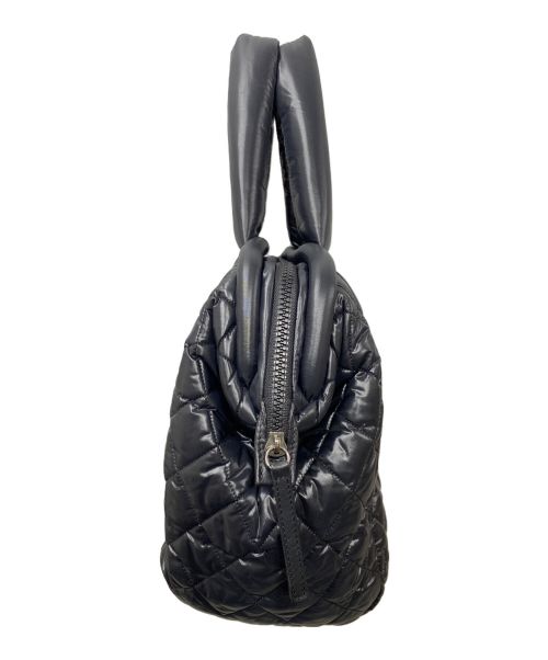 CHANEL（シャネル）CHANEL (シャネル) コココクーン キルティングトートバッグ ハンドバッグ ブラック×ボルドー サイズ:FREEの古着・服飾アイテム