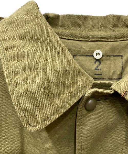 waiper（ワイパー）waiper (ワイパー) M-35 MOTORCYCLE COAT モーターサイクルコート ミリタリーコート オリーブ サイズ:SIZE 2の古着・服飾アイテム