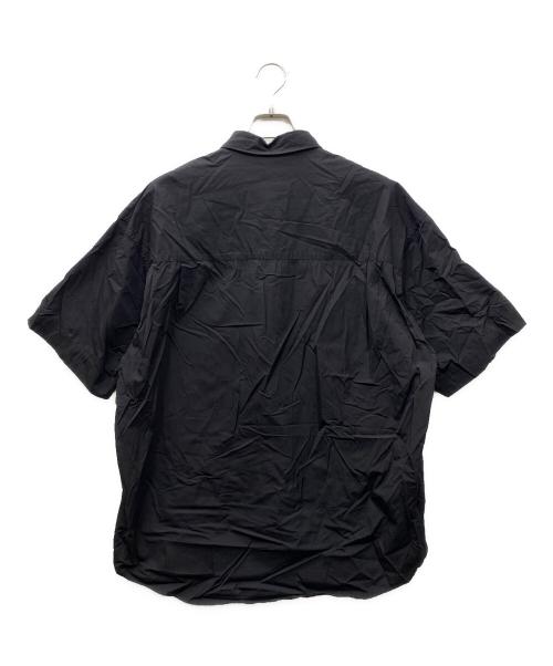 Graphpaper（グラフペーパー）Graphpaper (グラフペーパー) THOMAS MASON (トーマスメイソン) THOMASMASON for GP S/S Oversized RegularCollar SH ブラック サイズ:SIZE Freeの古着・服飾アイテム
