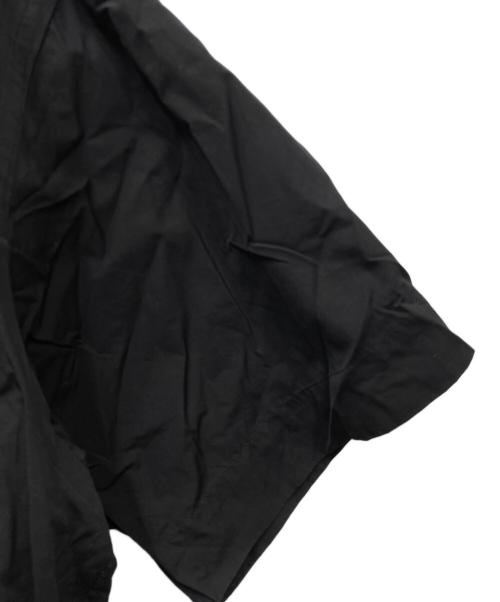 Graphpaper（グラフペーパー）Graphpaper (グラフペーパー) THOMAS MASON (トーマスメイソン) THOMASMASON for GP S/S Oversized RegularCollar SH ブラック サイズ:SIZE Freeの古着・服飾アイテム