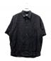 Graphpaper（グラフペーパー）の古着「THOMASMASON for GP S/S Oversized RegularCollar SH」｜ブラック