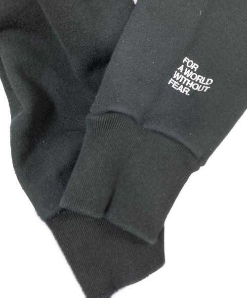 FreshService（フレッシュサービス）FreshService (フレッシュサービス) VIBTEX for FreshService SWEAT CREW NECK PULLOVER ブラック サイズ:Mの古着・服飾アイテム